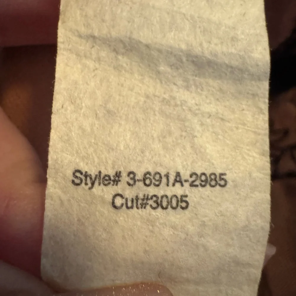 Hillard & Hanson Black & Cinnamon Sleeveless Bustier Style Tank Top - Picture 7 of 13